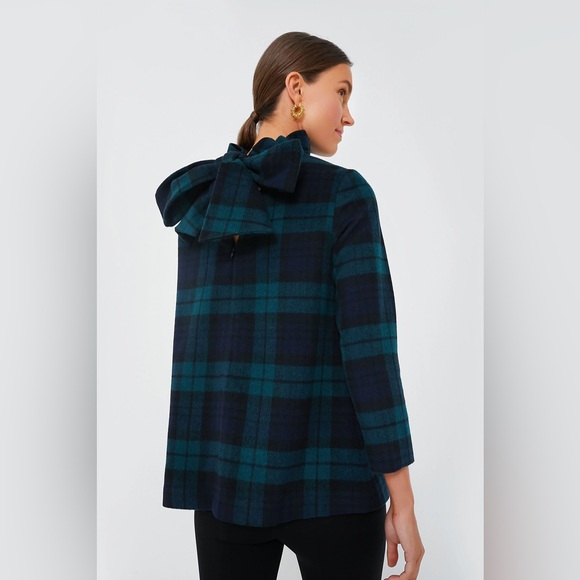 Tuckernuck Blackwatch Plaid Faye Blouse - Picture 3 of 15